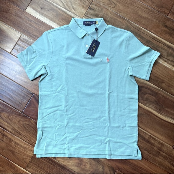 NWT Polo Ralph Lauren - The Iconic Mesh Polo Shirt - Picture 4 of 9